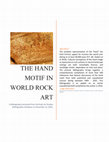 (PDF) THE HAND MOTIF IN WORLD ROCK ART: A bibliography ...