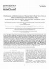 Research paper thumbnail of Proliferation and Differentiation of Human Hair Follicle Stem Cells on Chitosan-Skin Engineered Template in Vitro