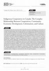 Research paper thumbnail of Indigenous Cooperatives in Canada: The Complex Relationship Between Cooperatives, Community Economic Development, Colonization, and Culture