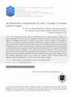 Research paper thumbnail of The Racketeering of International Oil Trade : A Synergy of Economic Growth in Nigeria