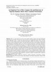 Research paper thumbnail of An Empirical View of How Campus Life and Behaviour of Nigerian Students Affects Their Academic Performance