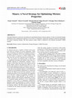 Research paper thumbnail of Mauro: A Novel Strategy for Optimizing Mixture Properties