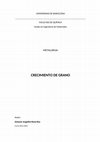 Research paper thumbnail of Crecimiento de grano