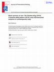 Research paper thumbnail of Black women at war: The Shadow King (2019), Cronache dalla polvere (2019), and intersectional violence in contemporary Italy