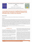 Research paper thumbnail of A Generalized Autoregressive Conditional Heteroscedastic Approach for the Assessment of Weak-form-efficiency and Seasonality Effect: Evidence from Mauritius