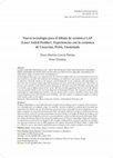 Research paper thumbnail of Nueva tecnología para el dibujo de cerámica LAP (Laser Aided Profi ler). Experiencias con la cerámica