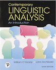 PDF) Contemporary Linguistic Analysis