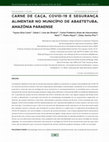 Research paper thumbnail of Carne de caça, Covid-19 e segurança alimentar no município de Abaetetuba, Amazônia paraense