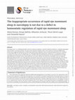 Research paper thumbnail of The Inappropriate Occurrence of REM Sleep in Narcolepsy is not due to a Defect in Homeostatic Regulation of REM Sleep