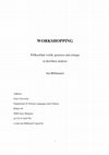 Research paper thumbnail of Workshopping: Professional vision, practices and critique in discourse analysis (2004)