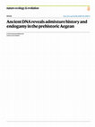 Research paper thumbnail of SUPPLEMENTARY NOTE : ARCHAEO-SKELETAL BACKGROUND, in Ancient DNA reveals admixture history and endogamy in the prehistoric Aegean