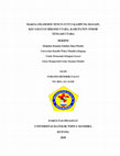 Research paper thumbnail of MAKNA FILOSOFIS TENUN FUTUS KAMPUNG BANAIN, KECAMATAN BIKOMI UTARA, KABUPATEN TIMOR TENGAH UTARA SKRIPSI