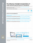 PDF) Determining the optimum toll level for freight vehicles in