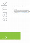 Research paper thumbnail of Internationalization of the Curriculum in Finnish Higher Education: Understanding Lecturers’ Experiences