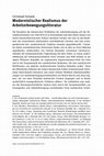 Research paper thumbnail of Modernistischer Realismus der Arbeiterbewegungsliteratur