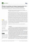 Research paper thumbnail of Osmolyte Accumulation and Sodium Compartmentation Has a Key Role in Salinity Tolerance of Pistachios Rootstocks