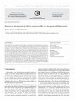 Research paper thumbnail of Emission footprint of 2019 cruise traffic in the port of Dubrovnik