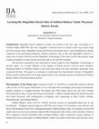Research paper thumbnail of Locating the Megalithic Burial Sites of Sulthan Bathery Taluk, Wayanad district, Kerala