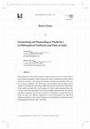 Research paper thumbnail of Interpreting and Responding to Pandemics in Philosophical Traditions and Films of India