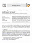 Research paper thumbnail of “She is a very good child but she doesn’t speak”: The invisibility of children's bilingualism and teacher ideology