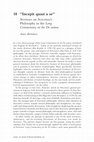 Research paper thumbnail of “«Incepit quasi a se»: Averroes on Avicenna’s Philosophy in the Long Commentary on the De Anima”, in Contextualizing Premodern Philosophy: Explorations of the Greek, Hebrew, Arabic, and Latin Traditions. Festschrift R. Taylor, ed. Krause-López-Farjeat-Oschman, Routledge, New York 2023, pp. 408-35.