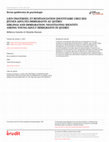 Research paper thumbnail of Lien Fraternel et Renégociation Identitaire Chez Des Jeunes Adultes Immigrants Au Québec