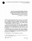 Research paper thumbnail of ¡Ni te me acerques! (Stay Away!) Negotiating Physical Distancing in Hispanophone Corona Fictions