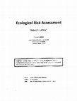 Research paper thumbnail of Ecological Risk Assessment
