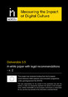 Research paper thumbnail of A white paper with legal recommendations - v. 2