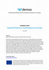 Research paper thumbnail of Populist Parties in Contemporary Europe