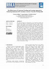 Research paper thumbnail of The Effectiveness of Contextual Teaching and Learning Approach in Enhancing Indonesian EFL Secondary Learners’ Narrative Writing Skill