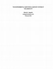 Research paper thumbnail of THE ENVIRONMENTAL SANITATION & SANITARY SYSTEM OF TACLOBAN CITY