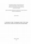 Research paper thumbnail of A representação de cidade e de planejamento urbano em Porto Alegre : estado, mercado e sociedade civil em disputa pela representação legítima