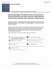 Research paper thumbnail of Geomorphology of landslide–flood-critical areas in hilly catchments and urban areas for EWS (Feltrino Stream and Lanciano town, Abruzzo, Central Italy)