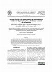 Research paper thumbnail of Mineral Oil Shale Part Based-Support as Heterogeneous Catalyst for Organophosphorus Synthesis Assisted by Ultrasounds