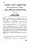 Research paper thumbnail of Threads of a hashtag: entextualization of resistance in the face of political and sanitary challenges in Brazil