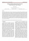 Research paper thumbnail of Optimasi Model Artificial Neural Network untuk Klasifikasi Paket Jaringan