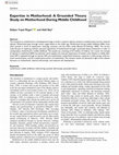 Research paper thumbnail of Expertise in Motherhood: A Grounded Theory Study on Motherhood During Middle Childhood