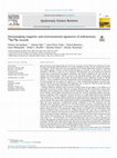 Research paper thumbnail of Disentangling magnetic and environmental signatures of sedimentary 10Be/9Be records
