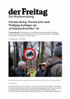 Research paper thumbnail of Warum jetzt auch Wolfgang Ischinger ein "Friedensschwurbler" ist [Wolfgang Ischinger's Peace Plan for the War in Ukraine]